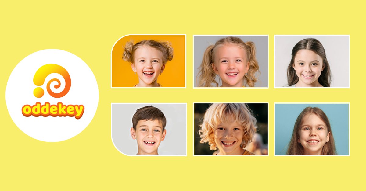 oddekey — happy kids with healthy smiles